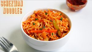 veg schezwan noodles