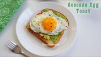 Avocado egg toast recipe, Avocado toast with egg