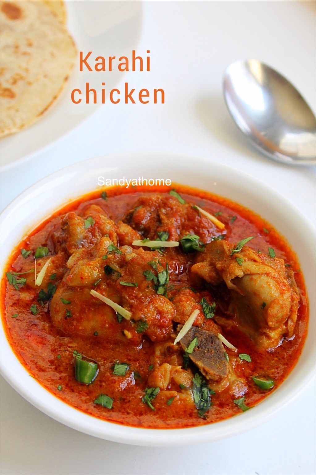 Chicken karahi recipe, Karahi Chicken Sandhya's recipes