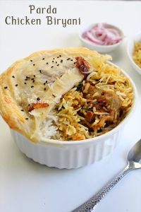 chicken parda biryani