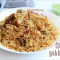 chicken yakhni pulao