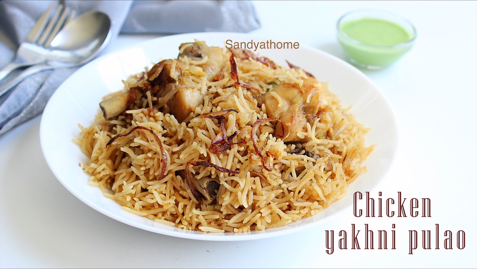 chicken yakhni pulao