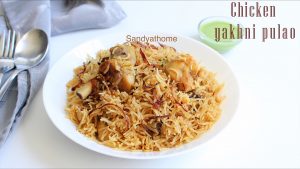 chicken yakhni pulao