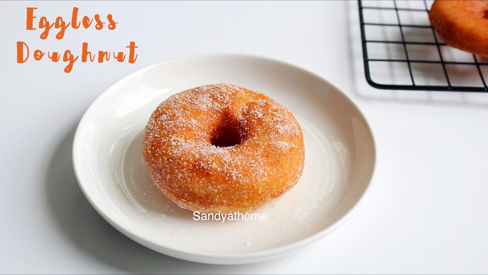 Eggless doughnut recipe, Basic eggless donuts