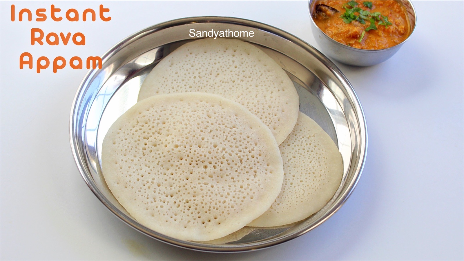 instant rava appam recipe