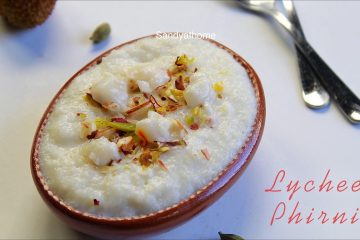 lychee phirni recipe