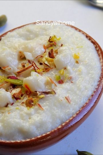 lychee phirni recipe