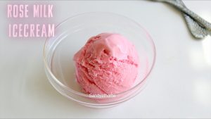 rose ice cream recipe