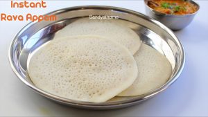 sooji appam