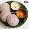 black rice idli recipe