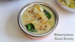 kootu with waterlemon rind