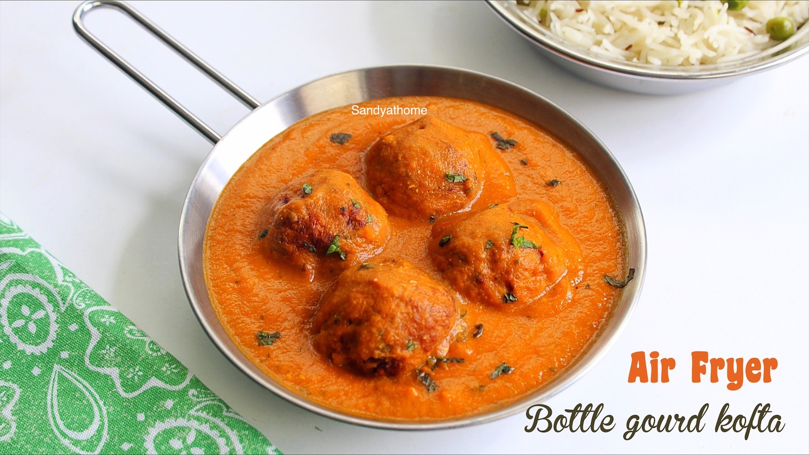 air fryer lauki kofta Sandhya's recipes