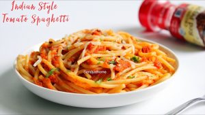 indian style tomato spaghetti