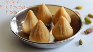 instant milk powder modak