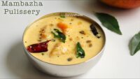 Mambazha pulissery recipe, Pulissery