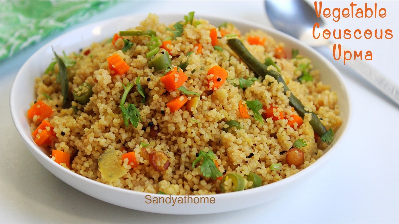 vegetable couscous upma