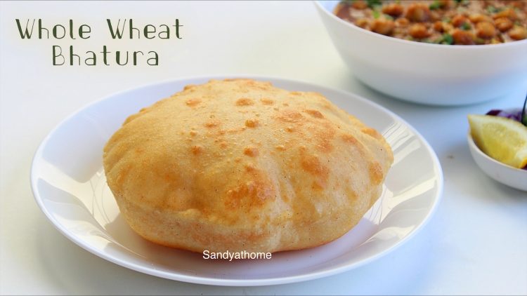 whole wheat bhatura