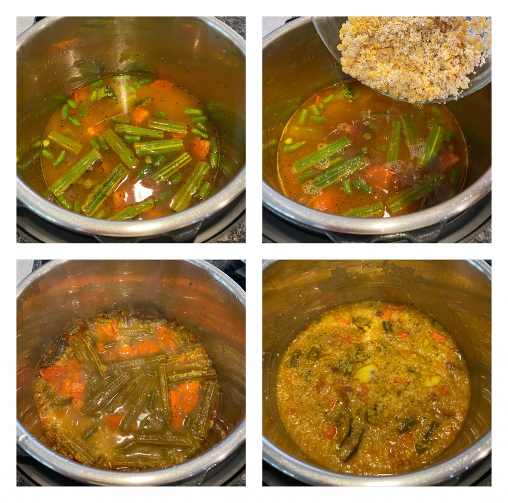 Kuthiraivali sambar sadam, Millet sambar rice Sandhya's recipes