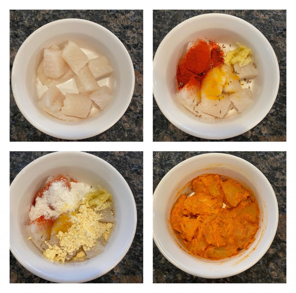 Air fryer fish pakora recipe, Fish pakora Sandhya's recipes