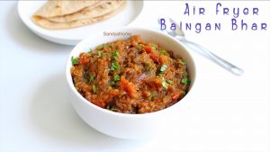 air fryer eggplant bharta