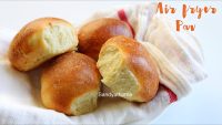 Air fryer pav recipe, How to make pav in air fryer