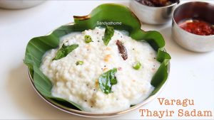 kodo millet curd rice