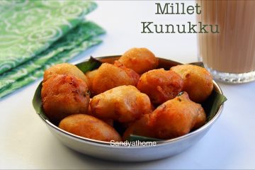 millet adai maavu kunukku