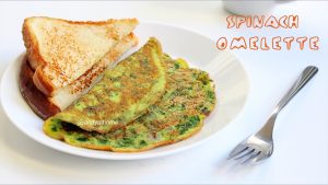 palak omelette