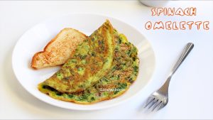 palak omelette