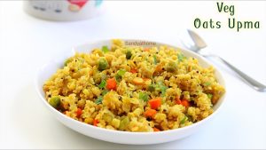 vegetable oats upma