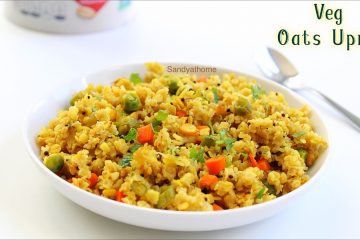 vegetable oats upma