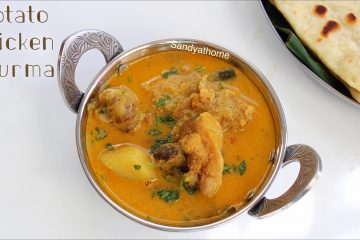 potato chicken kurma