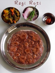 ragi chapati