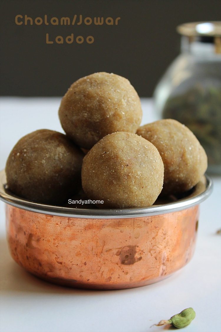 Jowar ladoo recipe, ladoo, Cholam ladoo Sandhya's recipes
