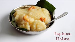 tapioca halwa