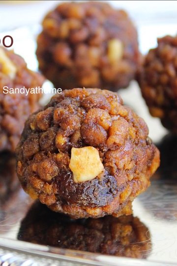 palm jaggery boondi ladoo recipe