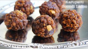 palm jaggery boondi ladoo recipe