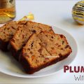 plum cake with rum