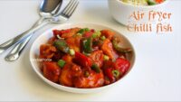Air fryer chilli fish, Chilli fish recipe