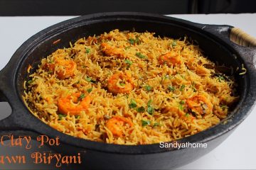 clay pot prawn biryani recipe-1