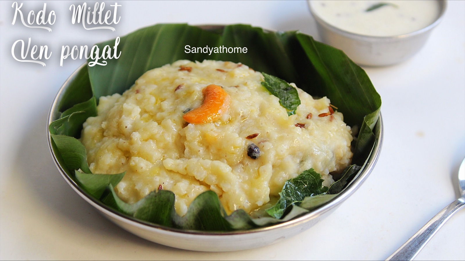 kodo millet pongal Sandhya's recipes