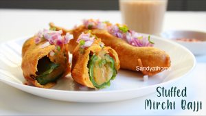 stuffed mirchi bajji