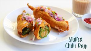 stuffed mirchi bajji