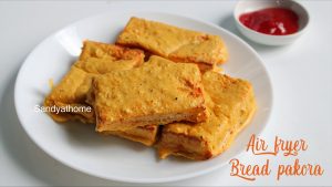 air fryer bread pakora