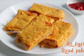 air fryer bread pakora