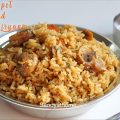 chettinad mushroom biryani