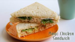 chicken mayo sandwich