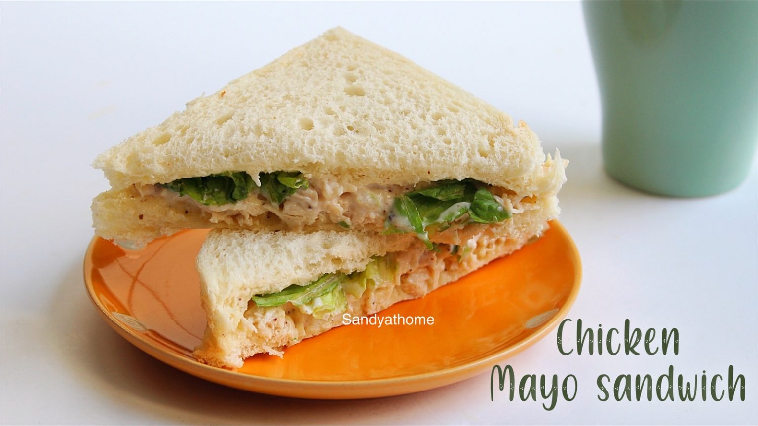 Chicken mayo sandwich, Mayo chicken sandwich Sandhya