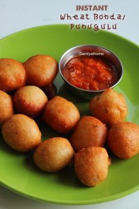 instant wheat bonda