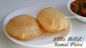 little millet poori recipe